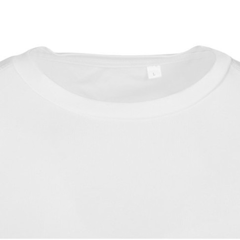 Мужская спортивная футболка Turin из комбинируемых материалов, белый