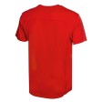 Мужская спортивная футболка Turin из комбинируемых материалов, красный