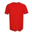 Мужская спортивная футболка Turin из комбинируемых материалов, красный