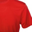 Мужская спортивная футболка Turin из комбинируемых материалов, красный