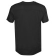 Мужская спортивная футболка Turin из комбинируемых материалов, черный