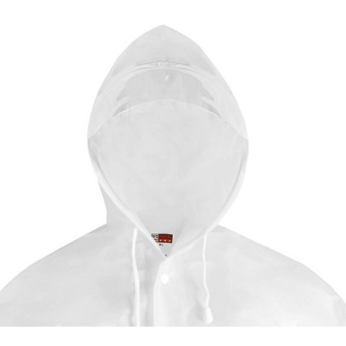 Дождевик «Hawaii pro» c чехлом унисекс, белый