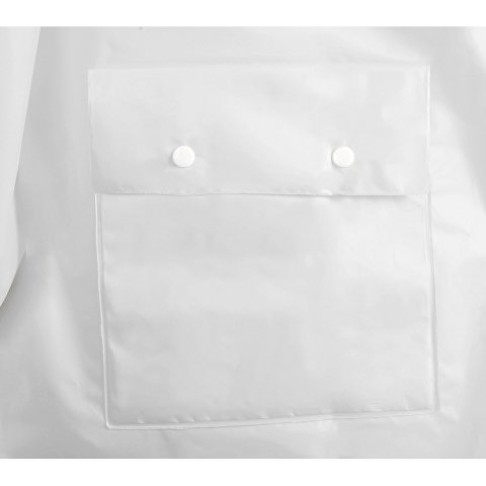 Дождевик «Hawaii pro» c чехлом унисекс, белый