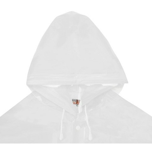 Дождевик «Hawaii pro» c чехлом унисекс, белый