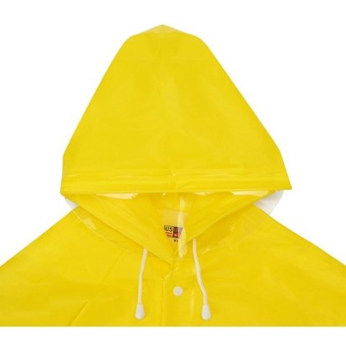Дождевик «Hawaii pro» c чехлом унисекс, желтый