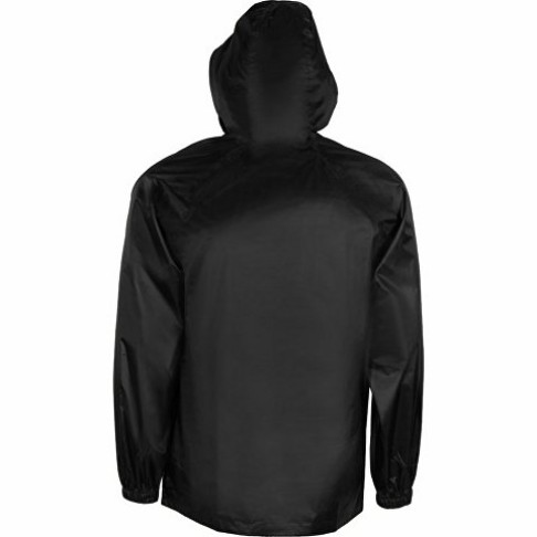 Короткий дождевик Maui из полиэстера, черный