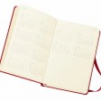 Ежедневник Moleskine Classic (2022), Pocket (9х14), красный, твердая обложка