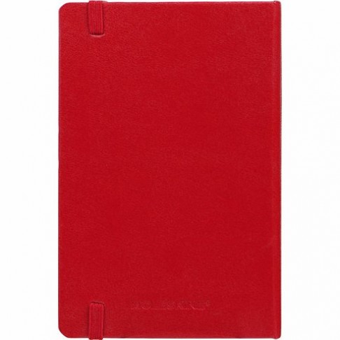 Ежедневник Moleskine Classic (2022), Pocket (9х14), красный, твердая обложка