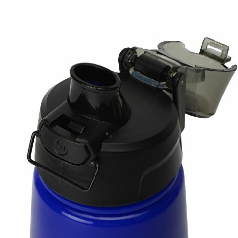 Бутылка Teko с автомат. крышкой, 750 мл, цвет синий