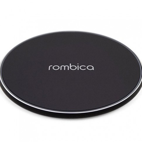 Беспроводное зарядное устройство Rombica  «NEO Core Quick» c быстрой зарядкой, черный (с лого)