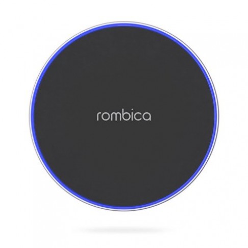 Беспроводное зарядное устройство Rombica  «NEO Core Quick» c быстрой зарядкой, черный (с лого)