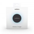 Беспроводное зарядное устройство Rombica  «NEO Core Quick» c быстрой зарядкой, черный (с лого)