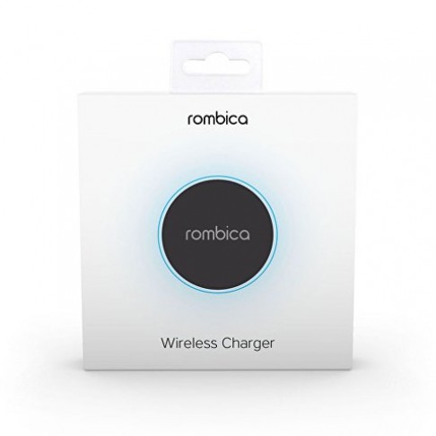 Беспроводное зарядное устройство Rombica  «NEO Core Quick» c быстрой зарядкой, черный (с лого)