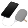 Универсальное зарядное устройство power bank в форме камня. 7800MAH. gray