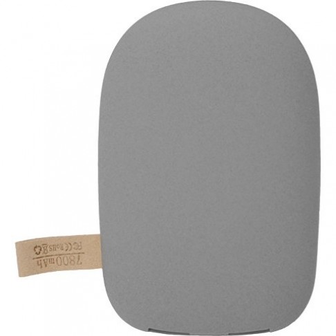 Универсальное зарядное устройство power bank в форме камня. 7800MAH. gray