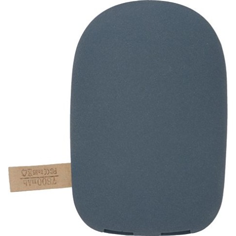 Универсальное зарядное устройство power bank в форме камня. 7800MAH. Dark gray