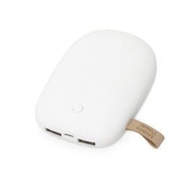 Универсальное зарядное устройство power bank в форме камня. 7800MAH. white