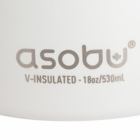 Термос Alpine flask, 530 мл, белый Термос Alpine flask, 530 мл, белый