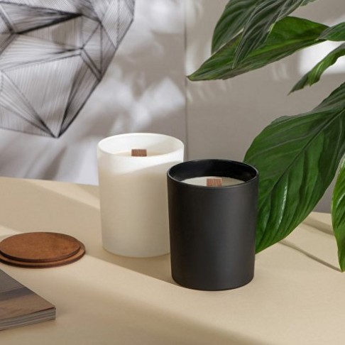 Свеча соевая ароматическая в стекле 