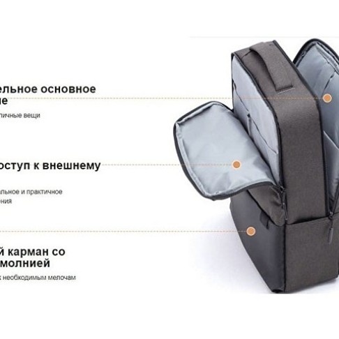 Рюкзак Xiaomi Commuter Backpack Light Blue XDLGX-04 (BHR4905GL) Рюкзак Xiaomi Commuter Backpack Light Blue XDLGX-04 (BHR4905GL)