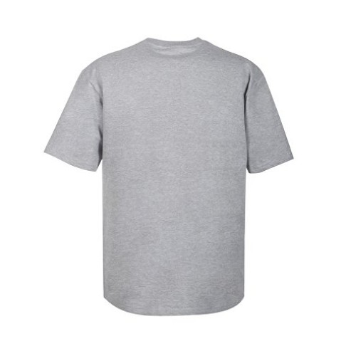 Футболка из френч терри «Warsaw» унисекс 220гр, серый меланж Футболка из френч терри «Warsaw» унисекс 220гр, серый меланж