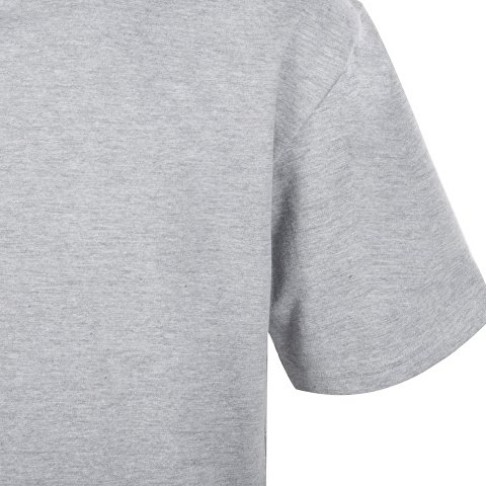 Футболка из френч терри «Warsaw» унисекс 220гр, серый меланж Футболка из френч терри «Warsaw» унисекс 220гр, серый меланж