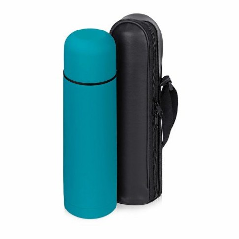 Термос «Ямал Soft Touch» 500мл, бирюзовый