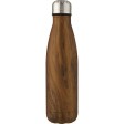 Cove бутылка из нержавеющей стали объемом 500 мл с вакуумной изоляцией и деревянным принтом, дерево