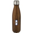 Cove бутылка из нержавеющей стали объемом 500 мл с вакуумной изоляцией и деревянным принтом, дерево