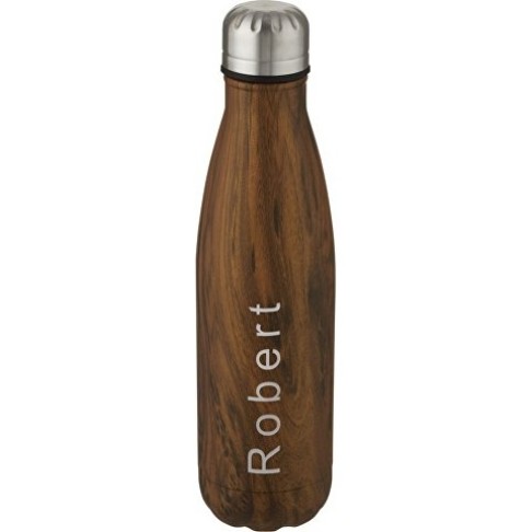 Cove бутылка из нержавеющей стали объемом 500 мл с вакуумной изоляцией и деревянным принтом, дерево Cove бутылка из нержавеющей стали объемом 500 мл с вакуумной изоляцией и деревянным принтом, дерево