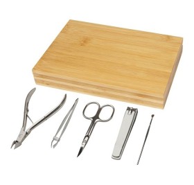 Набор из 5 предметов из бамбука для маникюра Ladia , natural