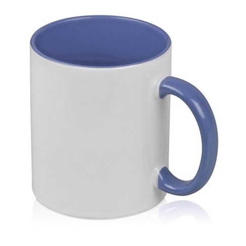 Кружка для сублимации «Sublime Color», белый/светло-синий