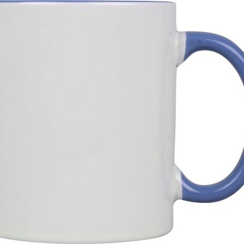 Кружка для сублимации «Sublime Color», белый/светло-синий