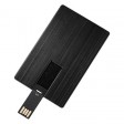 Флеш-карта USB 2.0 16 Gb в виде металлической карты 
