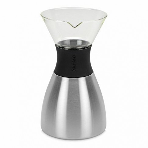 Кофеварка POUR OVER, 1000 мл, серебристый/черный