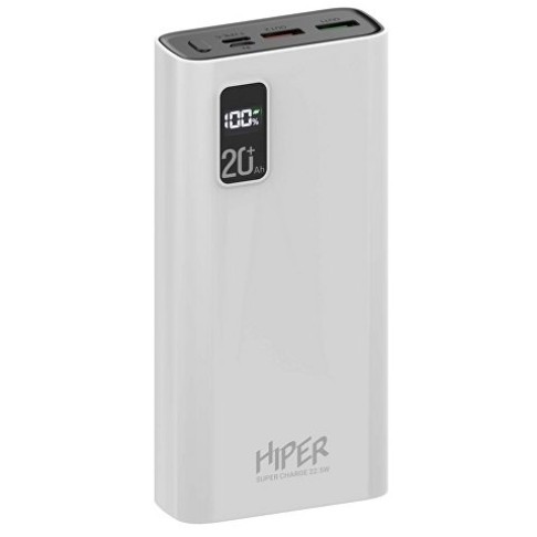 Портативный внешний аккумулятор FAST 20000 White