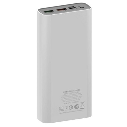 Портативный внешний аккумулятор FAST 20000 White