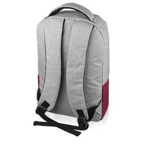 Рюкзак «Fiji» с отделением для ноутбука, серый/красный 208C Рюкзак «Fiji» с отделением для ноутбука, серый/красный 208C