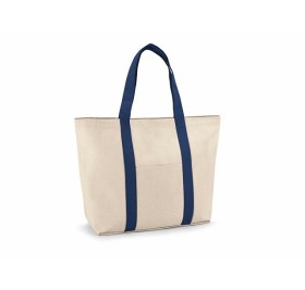 VILLE. Сумка из 100% хлопка канва, Синий