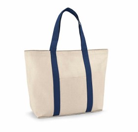 VILLE. Сумка из 100% хлопка канва, Синий