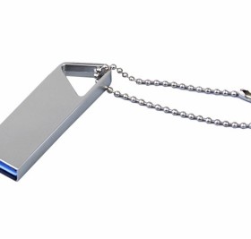 USB 2.0-флешка на 64 Гб с мини чипом, компактный дизайн, отверстие треугольной формы для цепочки