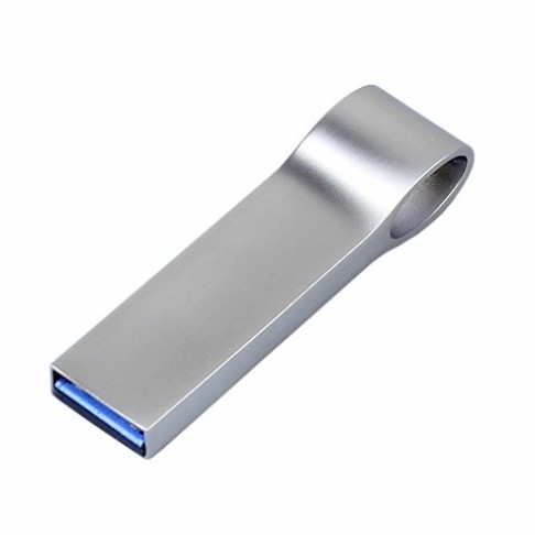 USB 2.0-флешка на 4 Гб с мини чипом, компактный дизайн, боковое отверстие для цепочки