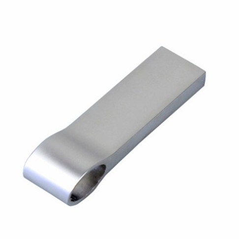 USB 2.0-флешка на 4 Гб с мини чипом, компактный дизайн, боковое отверстие для цепочки