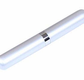 Пенал G06 в виде тубы для ручки, серебро