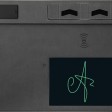 Многофункциональный коврик для мыши «Multi Pad» с беспроводной зарядкой и LCD экраном, 10 Вт, серый