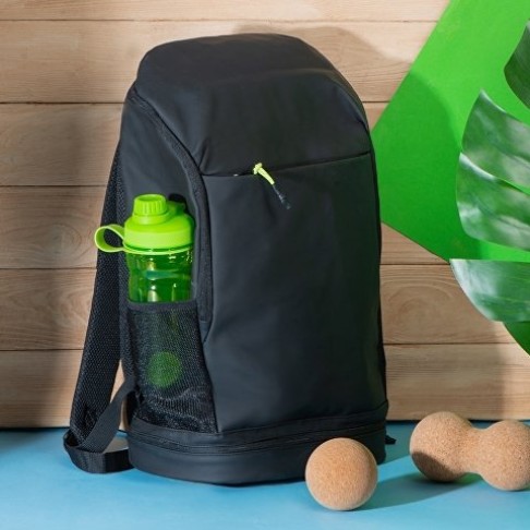 Рюкзак Gym с отделением для обуви, черный