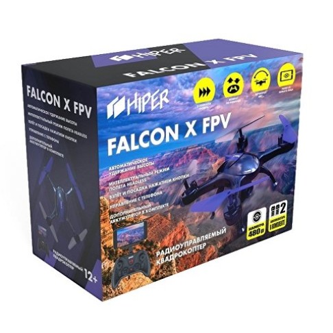 Радиоуправляемый квадрокоптер HIPER Радиоуправляемый квадрокоптер HIPER