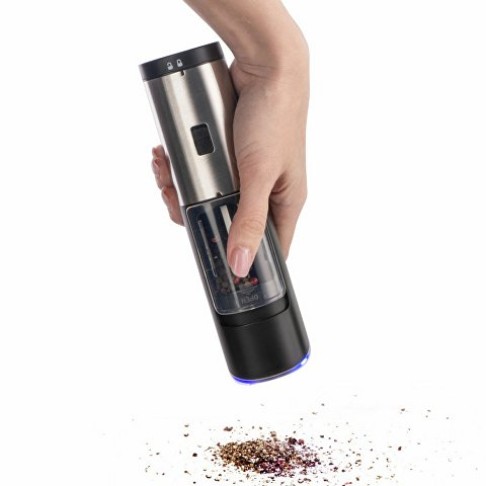 Гравитационная электрическая мельница для соли и перца 