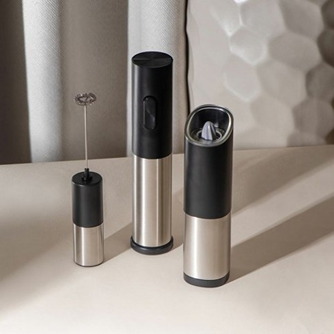 Гравитационная электрическая мельница для соли и перца 