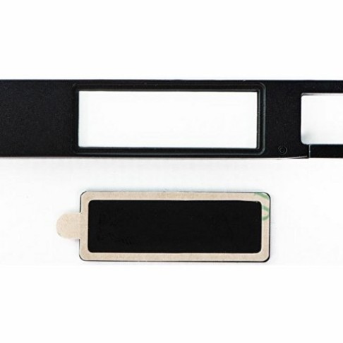 USB 2.0- флешка на 32 Гб c подсветкой логотипа «Hook LED», темно-серый, белая подсветка